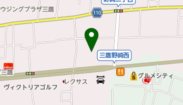 ペットプラザ三鷹店の地図画像