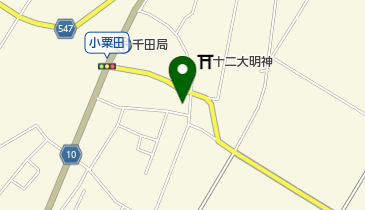 ヘアーサロンクオーレの地図画像