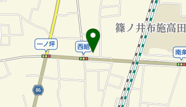 長野篠ノ井福音自由教会の地図画像