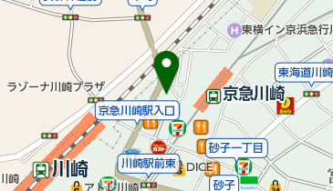 マーチャオ&Tau;川崎の地図画像