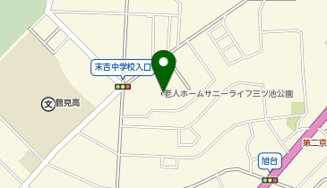 サニーライフ 三ッ池公園の地図画像