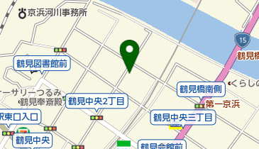 かさねや鶴見店の地図画像