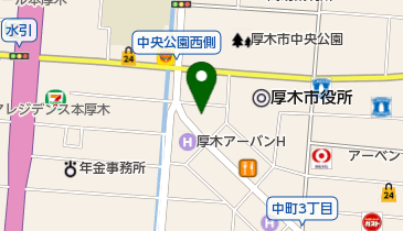 KAWAI厚木ショップの地図画像