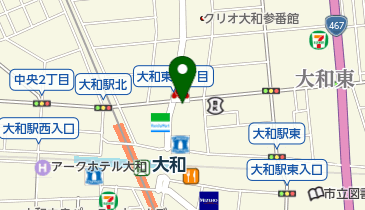 大和愛宣教教会の地図画像