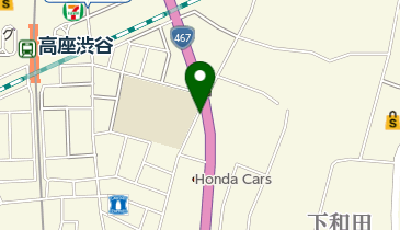 三協フロンテア株式会社 大和南店の地図画像