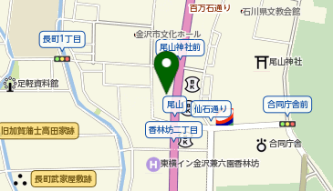 OLDJOESTOREKANAZAWAの地図画像