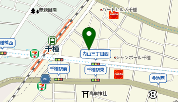 DanceStudioSWINGBEATの地図画像