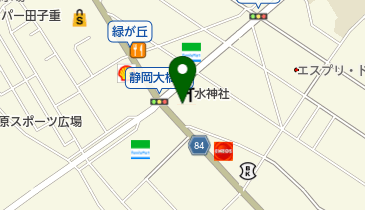 ゆで太郎 静岡インター通り店の地図画像