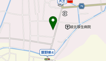 明海ゼミナール高富岩野田校の地図画像