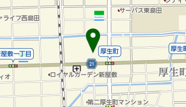 岡山シーガルズ事務局の地図画像