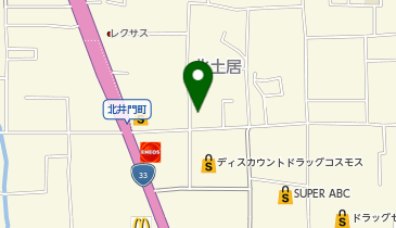 亀さん旅行社の地図画像