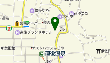 狸のれんの地図画像