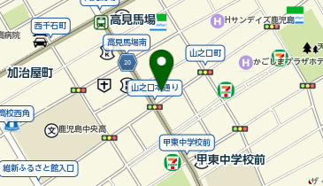 天文館質舗の地図画像