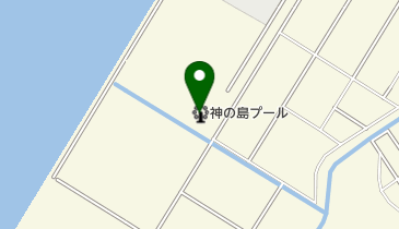 長崎市役所 市民生活部 スポーツ振興課 市民神の島プールの地図画像