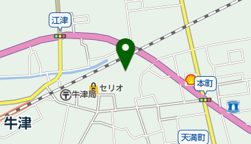 乙宮社の地図画像