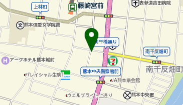 乃が美はなれ熊本店の地図画像