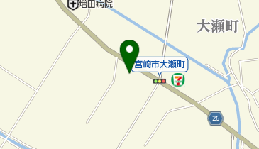 株式会社岡崎牧場大瀬直売店の地図画像