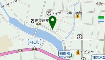 損害保険ジャパン日本興亜代理店フジハラの地図画像