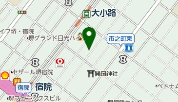 いんかん・はんよしダイエー高木の地図画像
