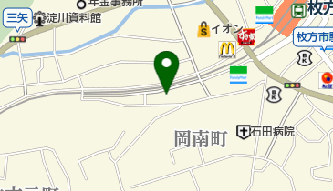 北村洋裁教室の地図画像