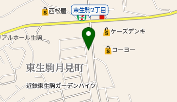 Be-ma・beautylineの地図画像