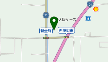 橿原ぽかぽか温泉お食事処の地図画像