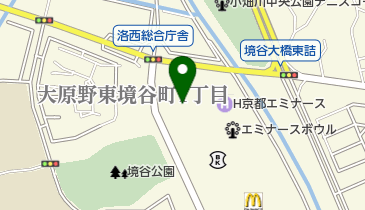 京都市 洛西支所保健福祉センター 健康長寿推進課 地域支援担当の地図画像