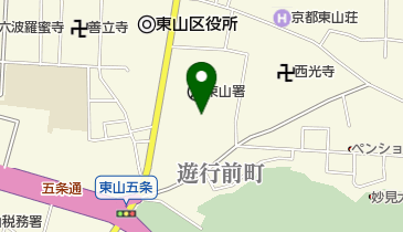 京都府庁 府民生活部 青少年課 脱ひきこもり支援センターの地図画像