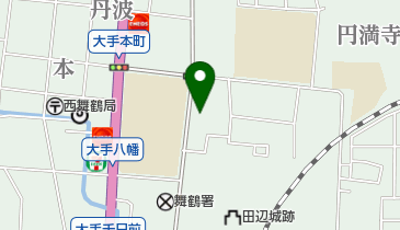 舞鶴市役所 土地開発公社の地図画像