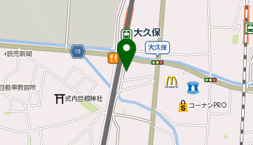 ダンスホール宇治の地図画像