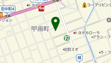 愛菜 甲南店の地図画像