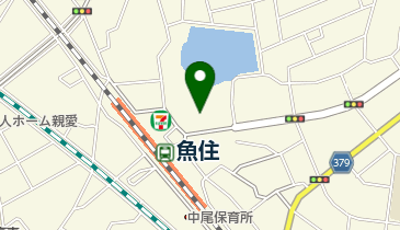 愛菜 魚住店の地図画像