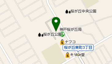 愛菜 桜が丘店の地図画像