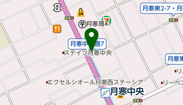 自衛隊札幌地方協力本部 自衛官募集 南区・豊平区・清田区担当 月寒募集の地図画像