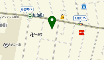 函館市松陰町会の地図画像