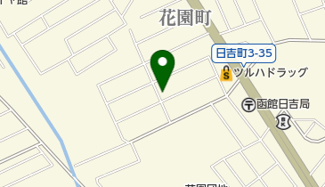 下宿ロジング花園の地図画像