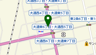三協洋品店の地図画像