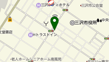 富国生命保険相互会社三沢中央営業所の地図画像