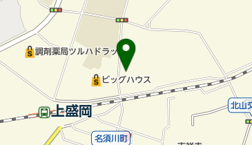 花兵衛 北山作業場の地図画像