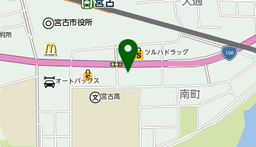 理容髪吉南町店の地図画像