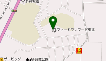 ジャパンフード東北株式会社の地図画像