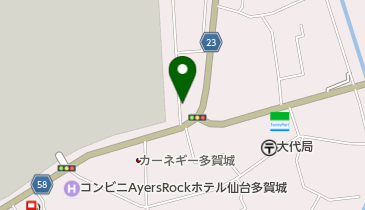 とりふじ弁当大代店の地図画像