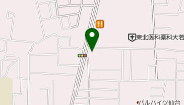 ラポールヘアー仙台中倉店の地図画像