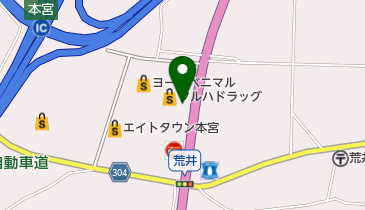 レパコエイトタウン本宮店の地図画像