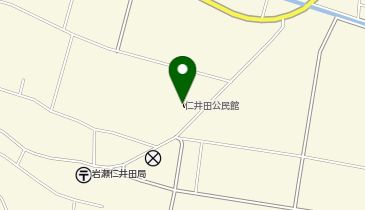 須賀川市 仁井田コミュニティセンターの地図画像