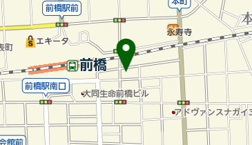TAC群馬校の地図画像