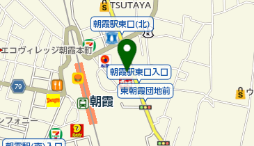 KEiROW朝霞ステーションの地図画像