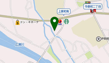 げんき堂整骨院上泉町の地図画像