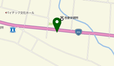 あがつま相談支援センターやまばとの地図画像