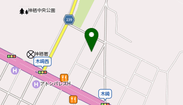 クロスステッチ手芸雑貨シーボンヌの地図画像